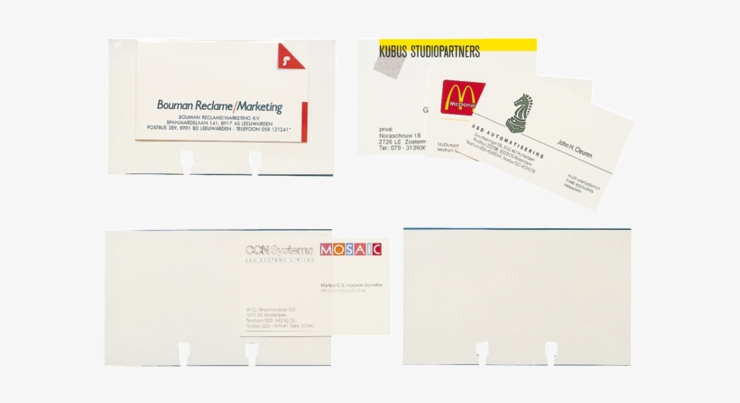 Visitekaarthoes Rolodex Rl67691 67x102mm 40stuks, transparent png #6365956