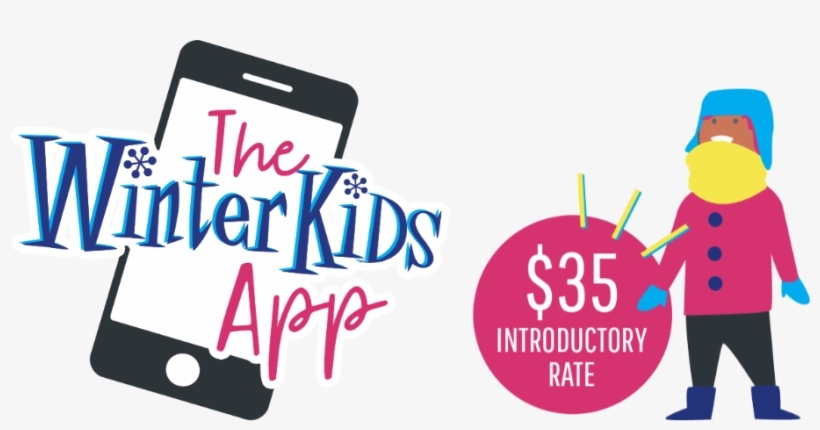 The New Winterkids App Is Here - Iphone, transparent png #6366313