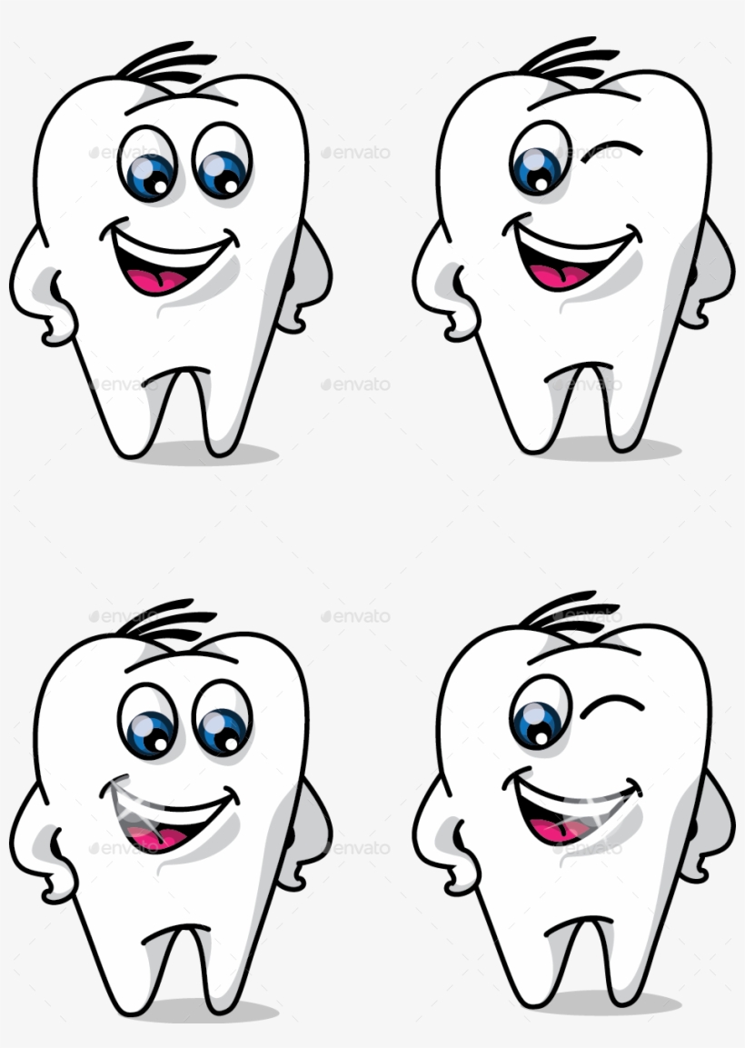Tooth Final Large - Tooth Character Png, transparent png #6366698