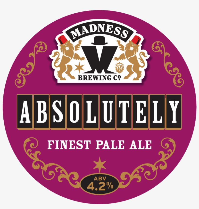 Madness Absolutely - Lovestruck Beer, transparent png #6366762