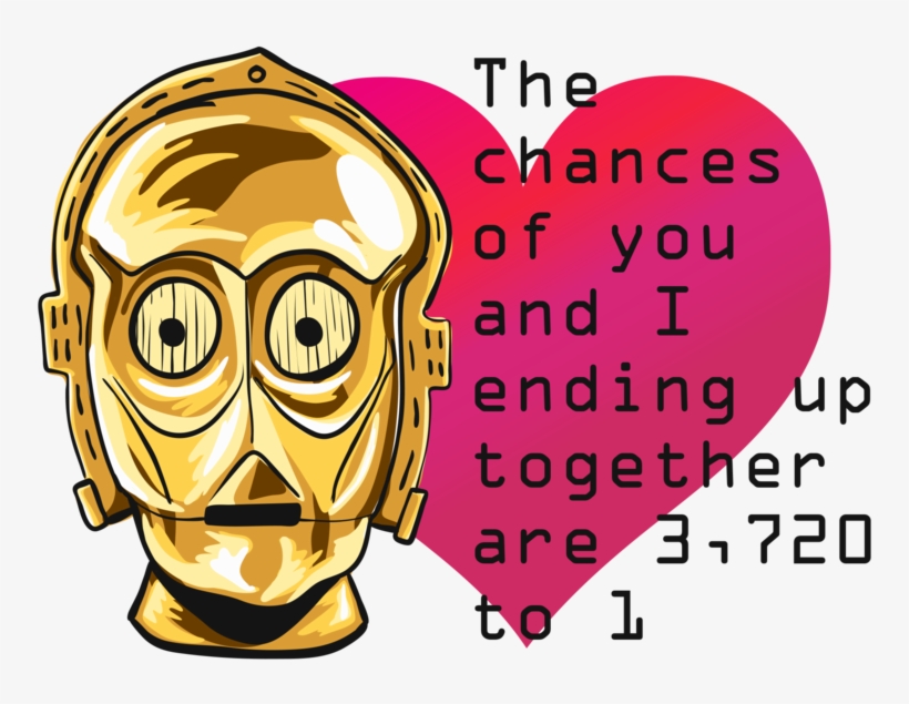 C-3po - Wife And Alaskan Malamute Missing Sticker, transparent png #6367345