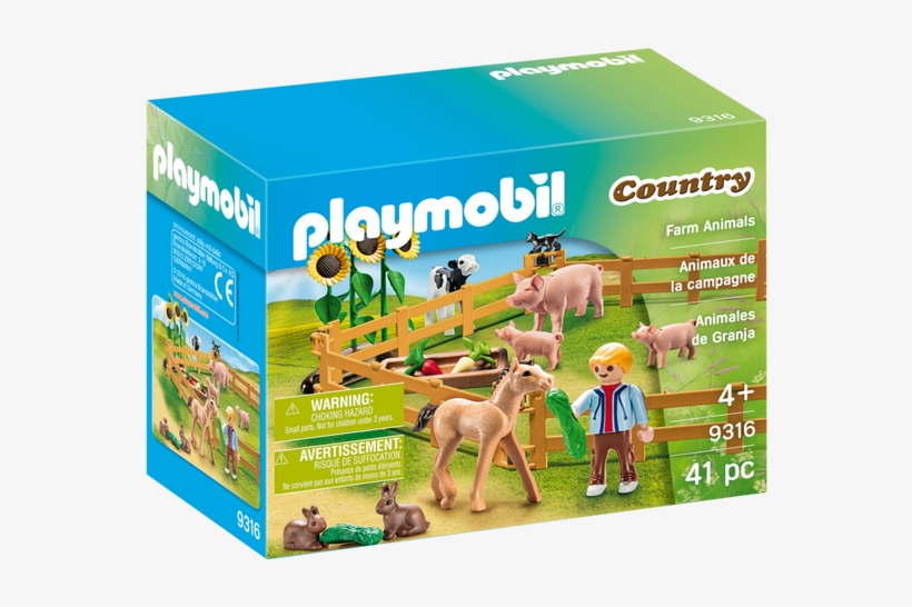 Farm Animals By Playmobil - Playmobil Farm Animals, transparent png #6367747