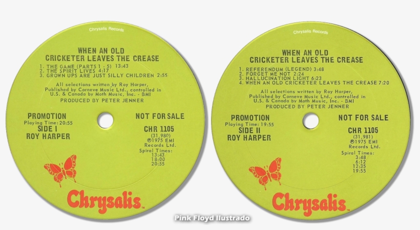Etiquetas Lados 1 Y - Chrysalis Records, transparent png #6367904
