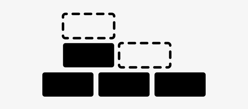 Bricks By Eunji Kang From Noun Project - Diagram, transparent png #6367911
