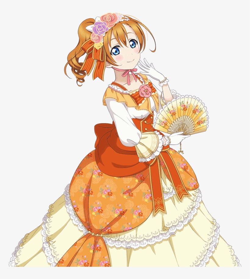 Honoka Lovelive هونوكا Freetoedit - Honoka Kousaka Sr Card, transparent png #6368621
