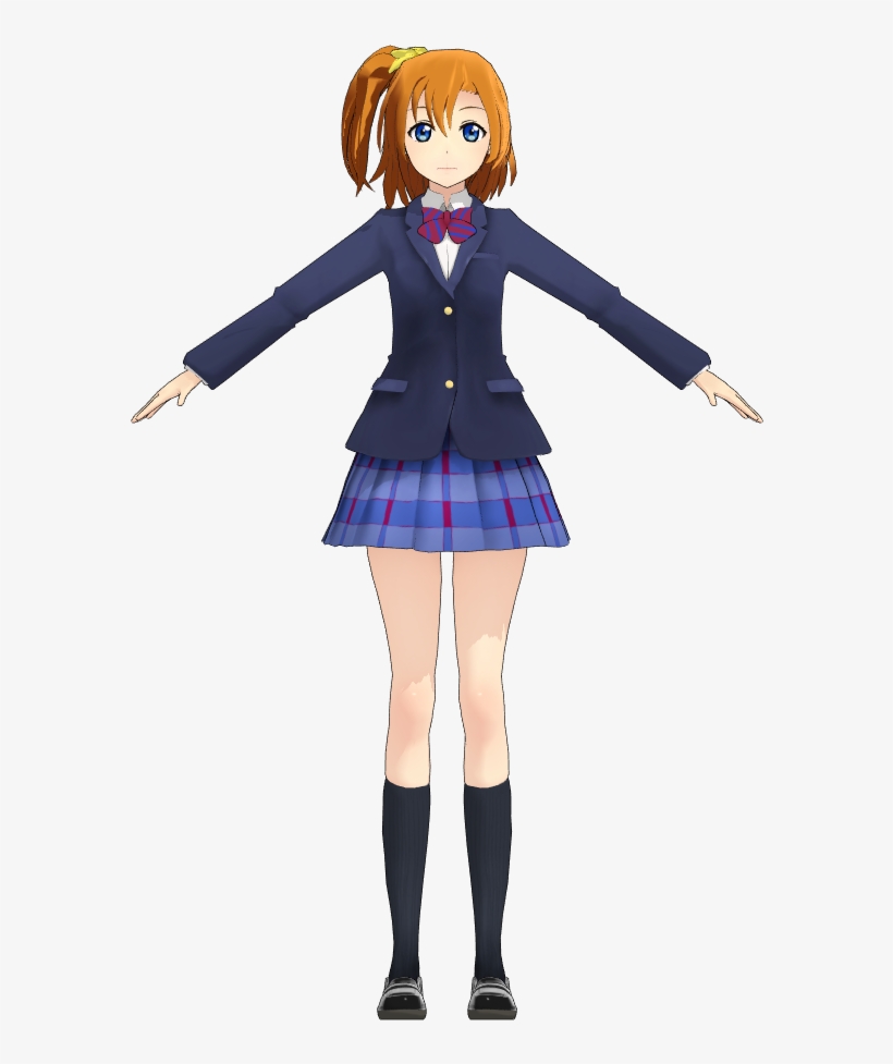 Honoka By Rondline - Mmd Love Live Rin, transparent png #6368680