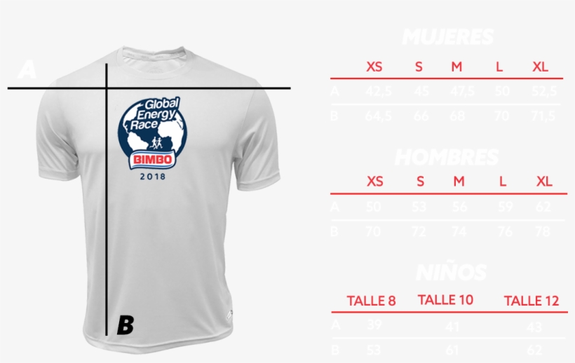 Talles Remera Bimbo 2018 - Trail Running, transparent png #6368725