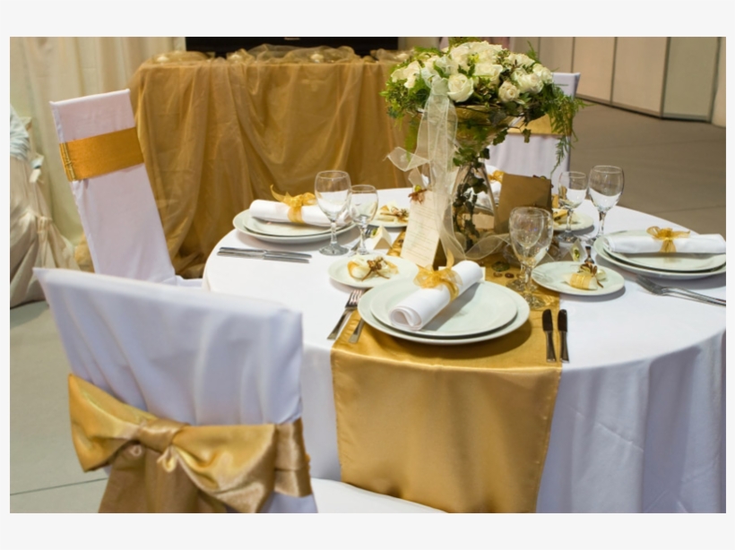 Circular Banquet Table - Wedding, transparent png #6369038