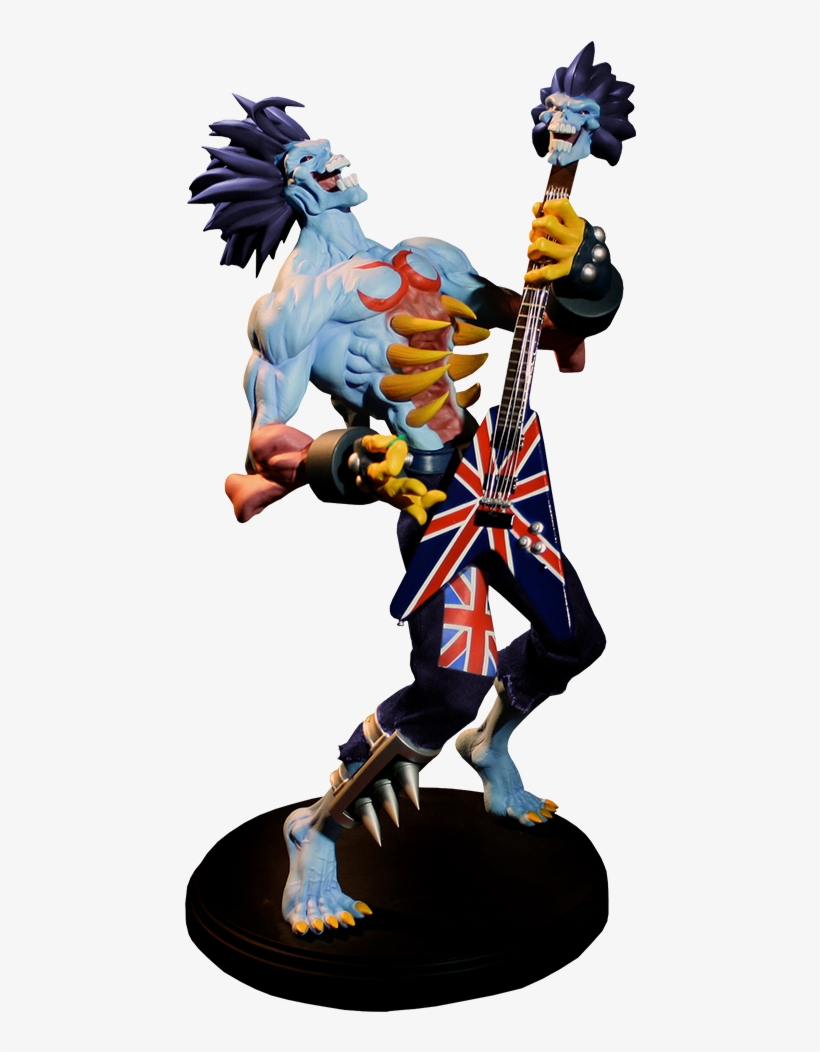 Tabletop View Lord Raptor Mixed Media Statue - Pop Culture Shock Collectibles Darkstalkers: Lord Raptor, transparent png #6369125