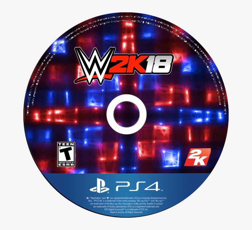 My Custom Wwe2k18 Cover - Wwe 2k18 Ps4 Cd, transparent png #6369182