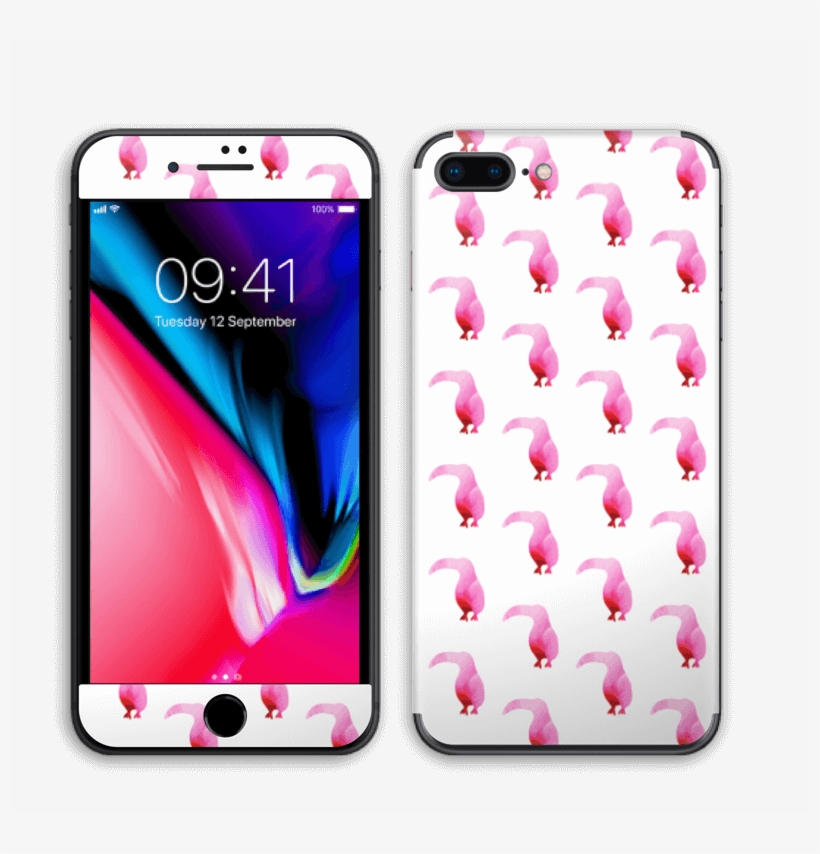 Pink Tropical Birds, transparent png #6369760