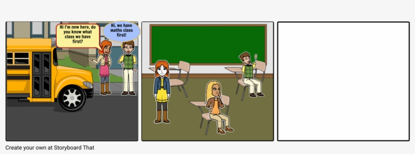 First Day At School - Cartoon, transparent png #6369803