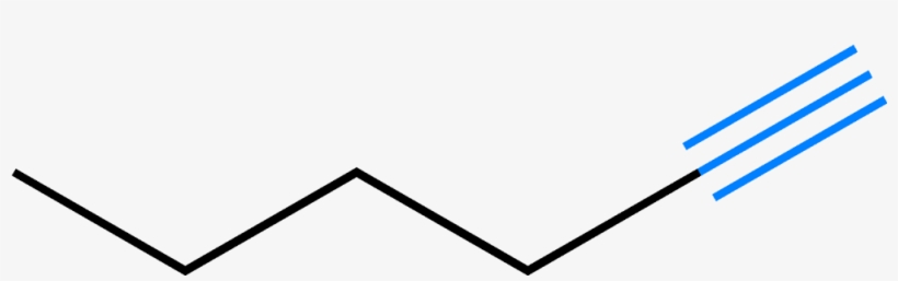 Skeletal Formulae Terminal Triple Bond, transparent png #6370323