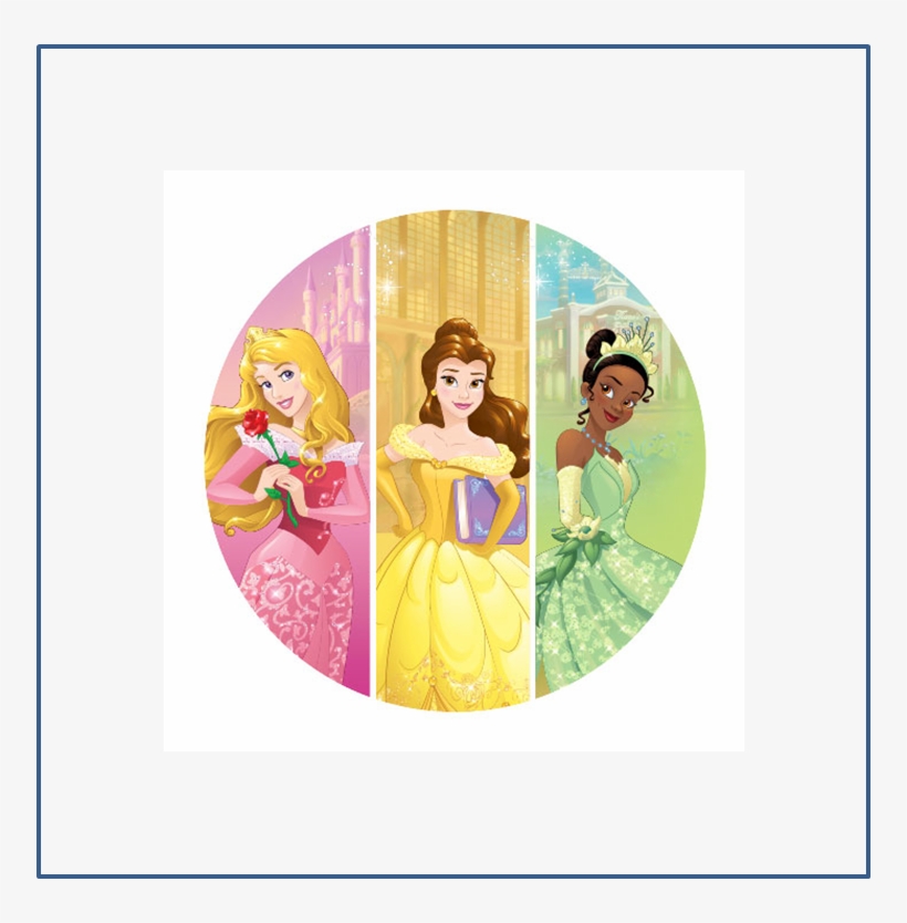 18" Colourful Disney Princess Foil Balloon, transparent png #6370438