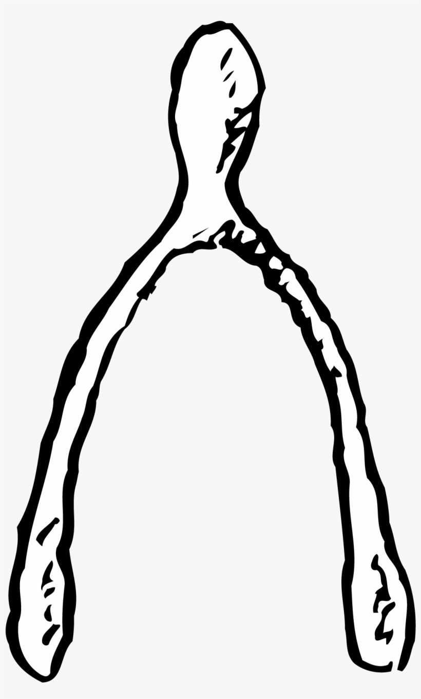 Luck - Wishbone Symbol, transparent png #6370439