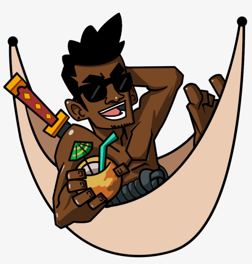 Yasuke Is Available For Download In The Facebook Sticker, transparent png #6371572