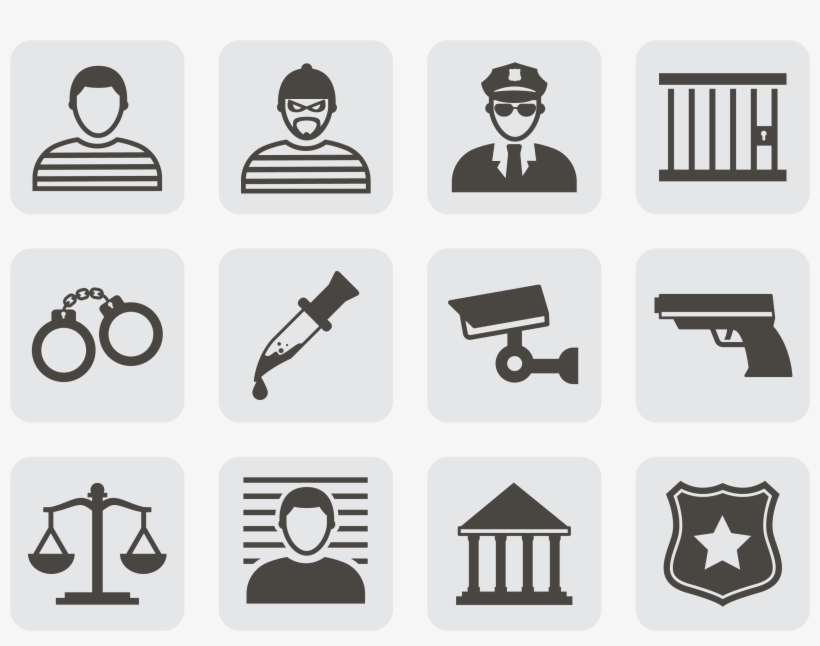 Prison Graphic Download Court Huge Freebie - Criminal Justice Icon, transparent png #6372349