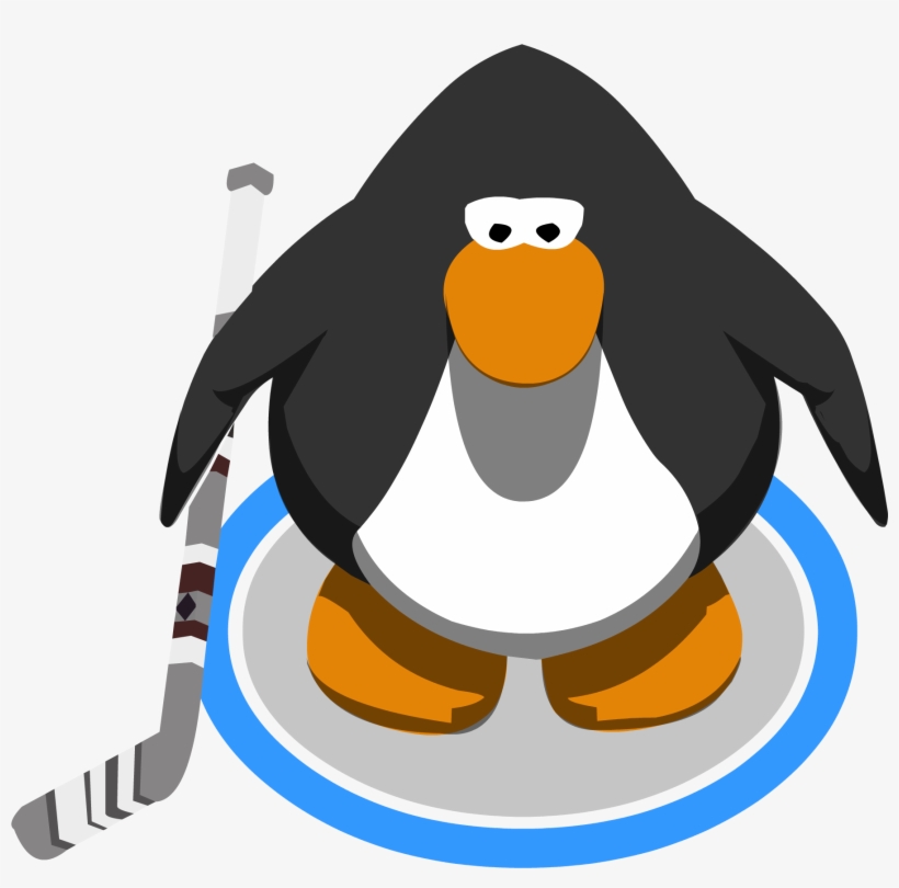 Riley's Hockey Stick In-game - Club Penguin Vuvuzela, transparent png #6372351