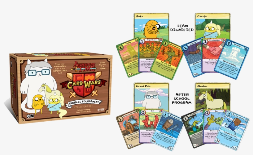 Adventure Time Card Wars Doubles Tournament Game - Adventure Time Card Wars Doubles Tournament Card Game, transparent png #6372715