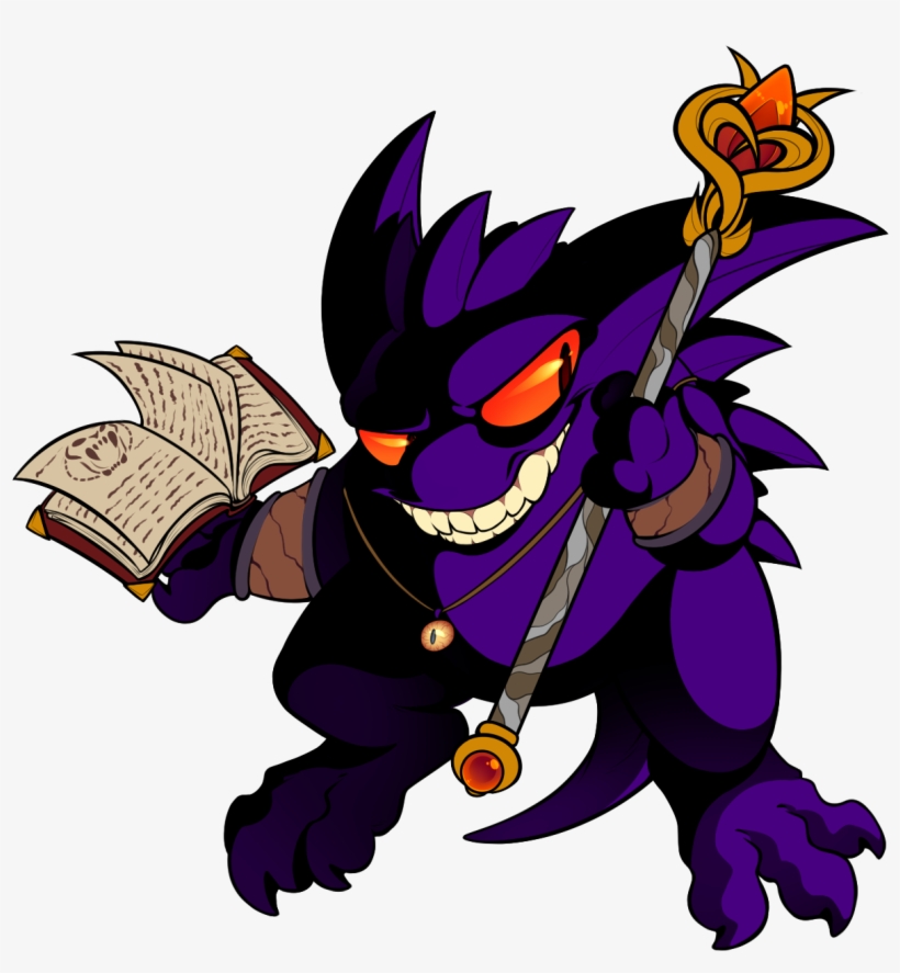 Gengar Warlock - Cartoon, transparent png #6373012