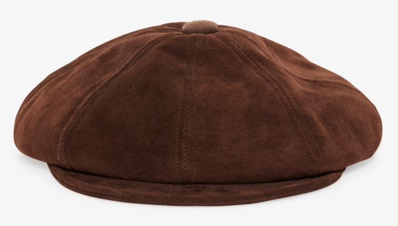 Ruthy Brown Suede Cabbie Hat Front View Hat Shop, Hat - Suede, transparent png #6373698