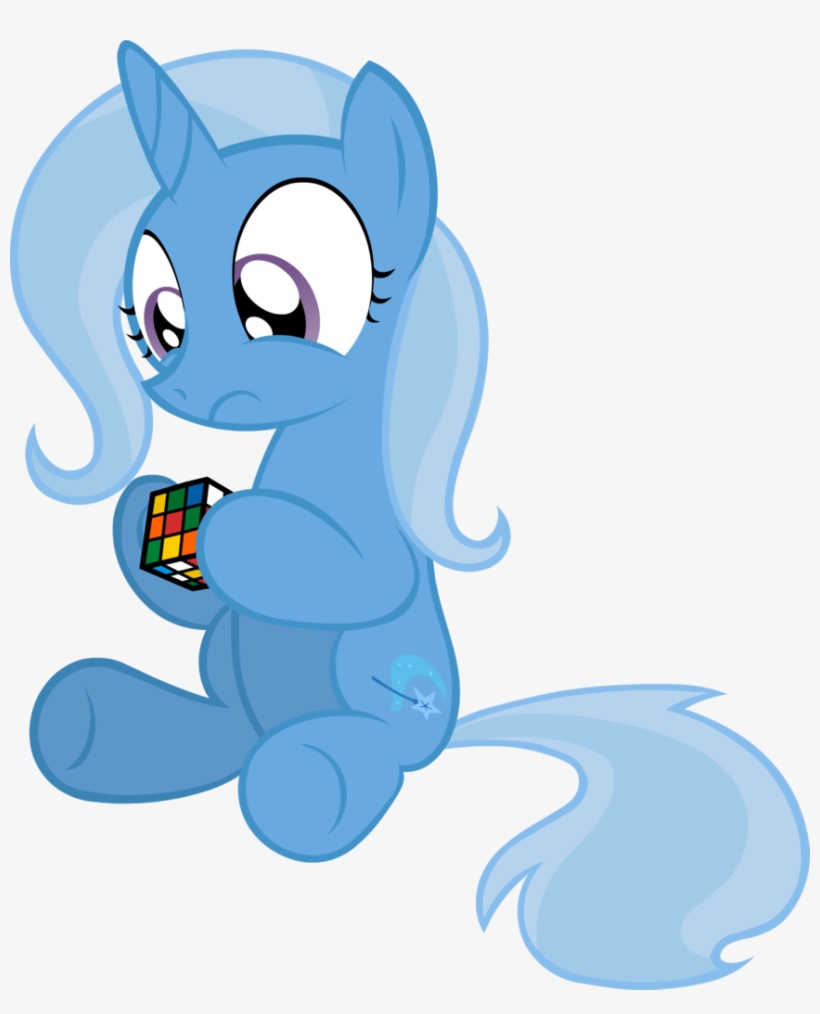 Miketheuser, Confused, Cube, Cute, Cutie Mark, Diatrixes, - My Little Pony Rubix Cube, transparent png #6374169