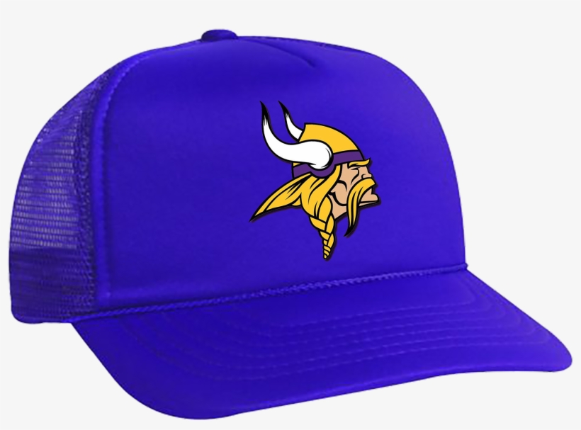 Nfl Vikings Logo Purple Printed Hat, transparent png #6374878