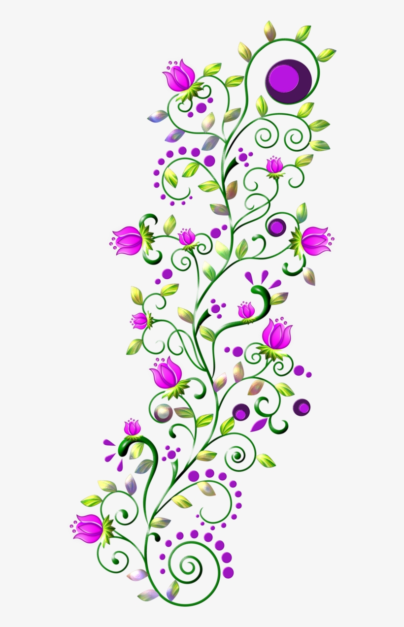 Enredadera De Flores Png - Free Transparent PNG Download - PNGkey