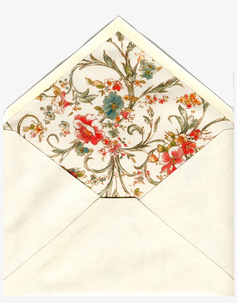 Sobre Enredadera Con Flores - Kartos Flora Italian Wrapping Paper, Folded, transparent png #6375340