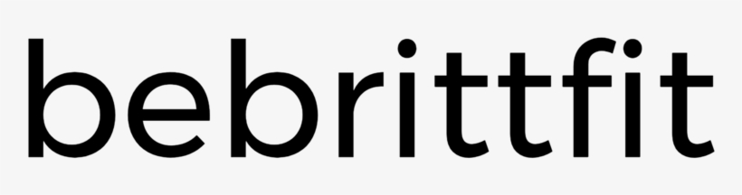 Bebrittfit -logo Format=1500w, transparent png #6375676