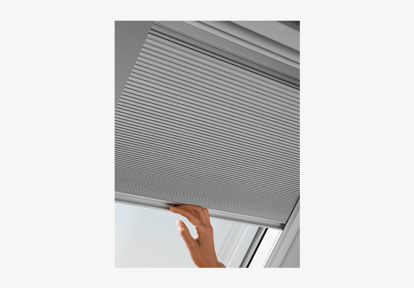 Honeycomb Blind For Skylights And Roof Windows To Reduce - Velux Fhc Sk06 1045 Energy Blind - 1140x1178mm - White, transparent png #6376666