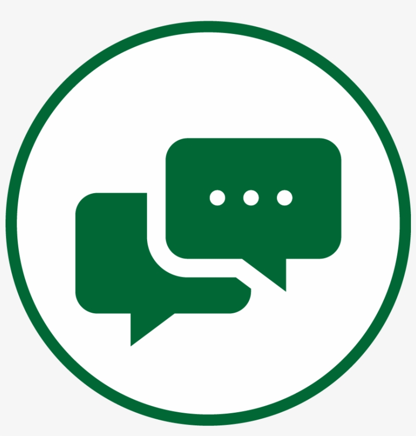 Live Chat - Circle, transparent png #6377901