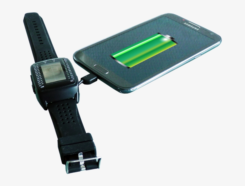 Powerbank - Watch With Power Bank, transparent png #6378300
