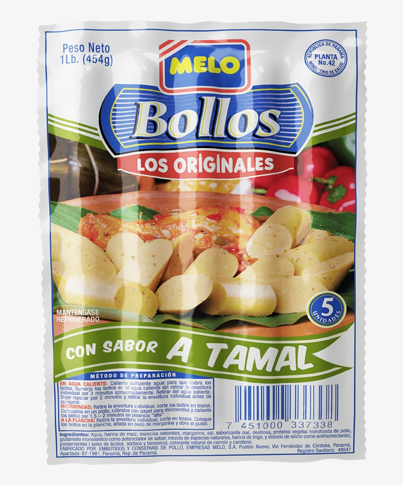 Bollo Con Sabor A Tamal - Bollos De Maiz Panama, transparent png #6379665