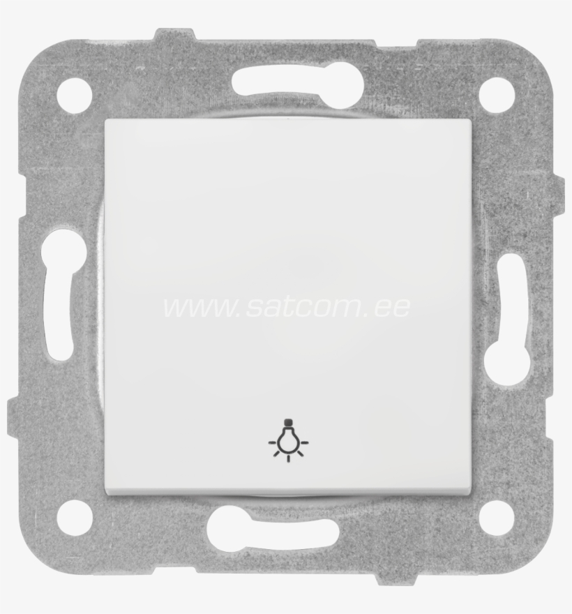 90963603 - Viko Novella Komütator Met Beyaz, transparent png #6379866