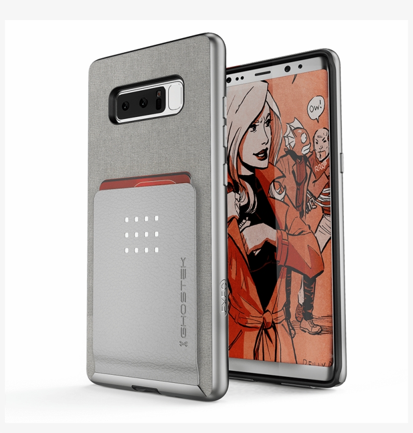 Ghostek Exec 2 Series Galaxy Note 8 Wallet Case - Note 8 Wallet Case, transparent png #6379924
