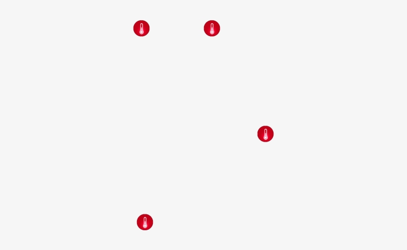 Multiple Temperature Sources Position - Circle, transparent png #6380079