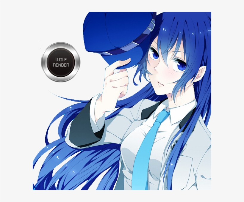 ) - Persona 4 Naoto Long Hair, transparent png #6380559