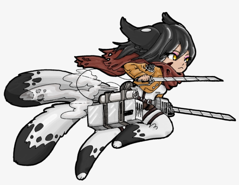 Attack On Titan - Fur, transparent png #6380614