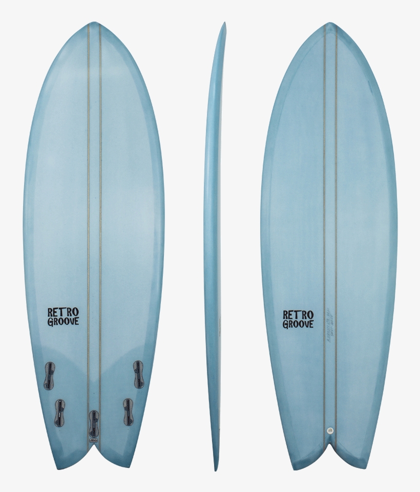 Retro Groove 'moon Slap' Shortboard - Moon, transparent png #6380732