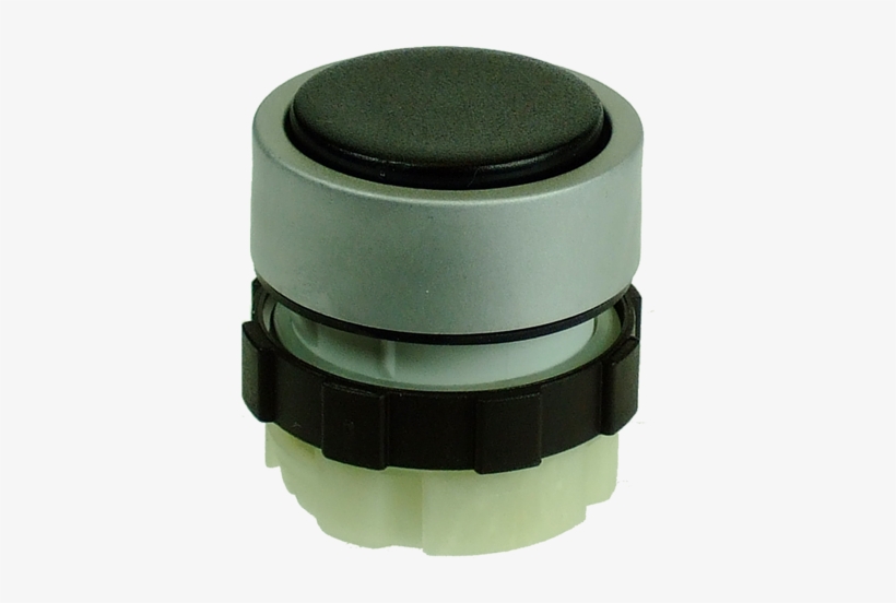 B3dblack Push Button Spring Return Black, Aluminium - Bouton Poussoir Noir Ref: B3dblack - Imo, transparent png #6380791