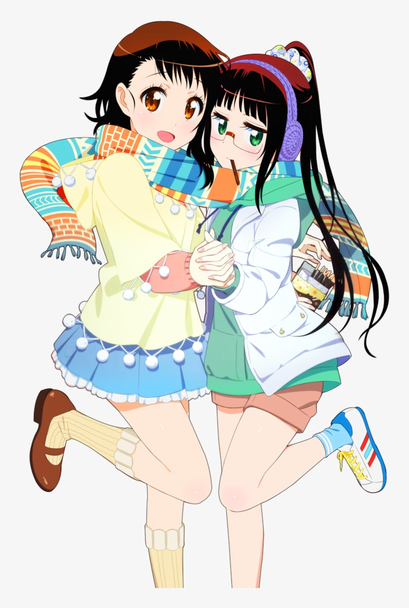Onodera And Ruri By Sharknex - Nisekoi Vol.2 [dvd+cd Limited Edition], transparent png #6382322