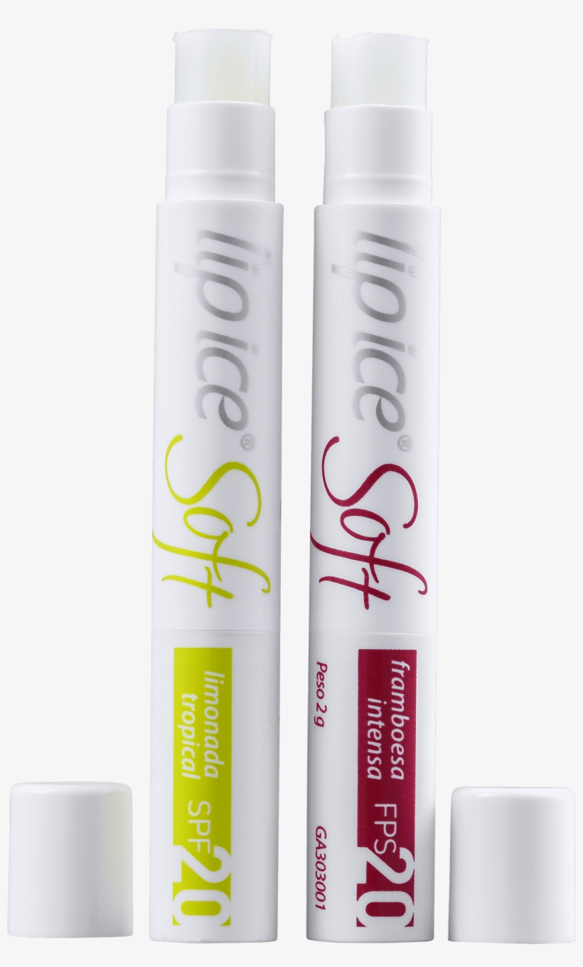 Lip Ice Pack Soft Limonada E Framboesa Fps - Lip Ice, transparent png #6382623