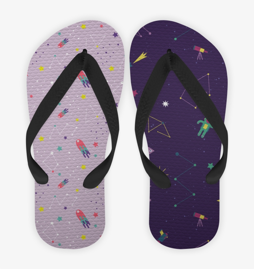 Chinelo Coleção Galáxia De Sônia Rondonna - Chinela De Desenho Para Menino, transparent png #6383211