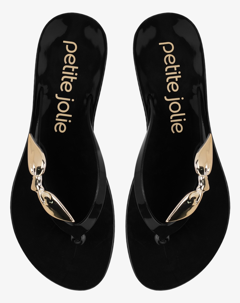 Chinelo Noah Pj3524 Preto - Chinelo Noah Pj3524 Preto Petite Jolie, transparent png #6383782