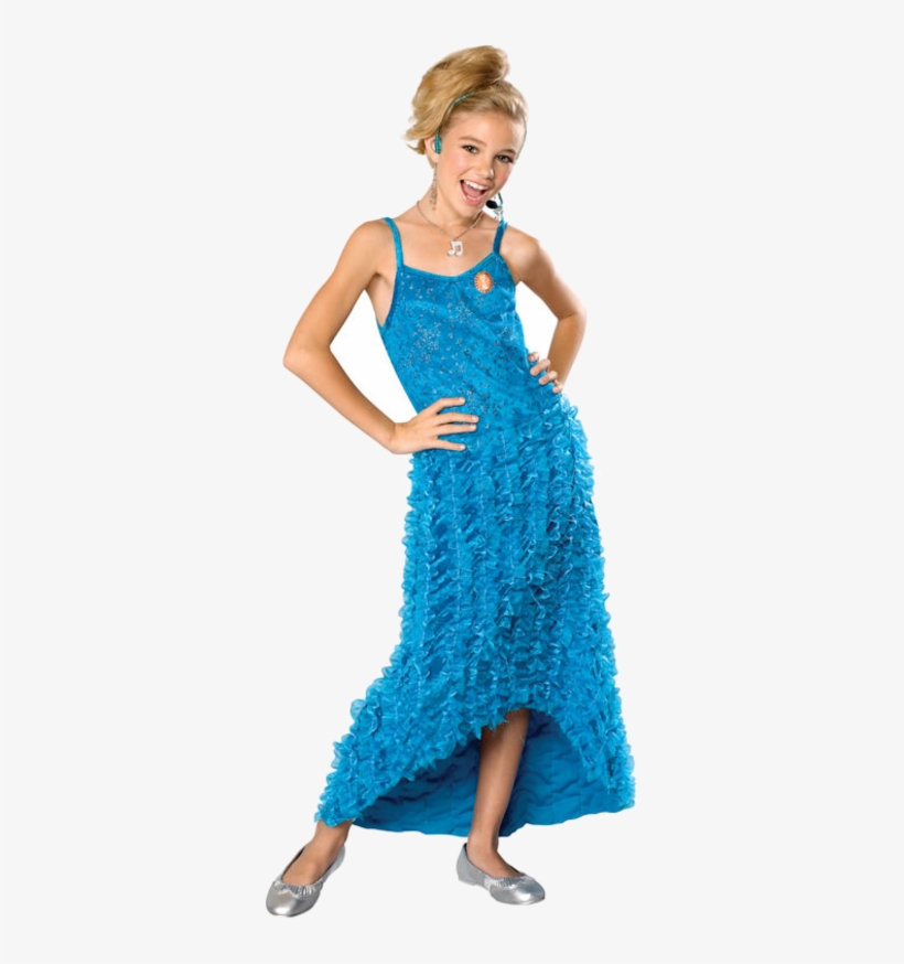 Child Disney High School Musical Sharpay Costume £19 - High School Musical Sharpay Blue Dress, transparent png #6383881