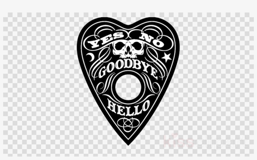 Ouija Board Pen Clipart Ouija Planchette Drawing - Love Transparent Background Heart, transparent png #6384472