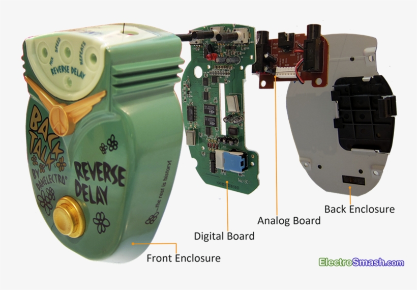 Back Delay Reverse Delay Exploded View Reverse Delay Pedal Free
