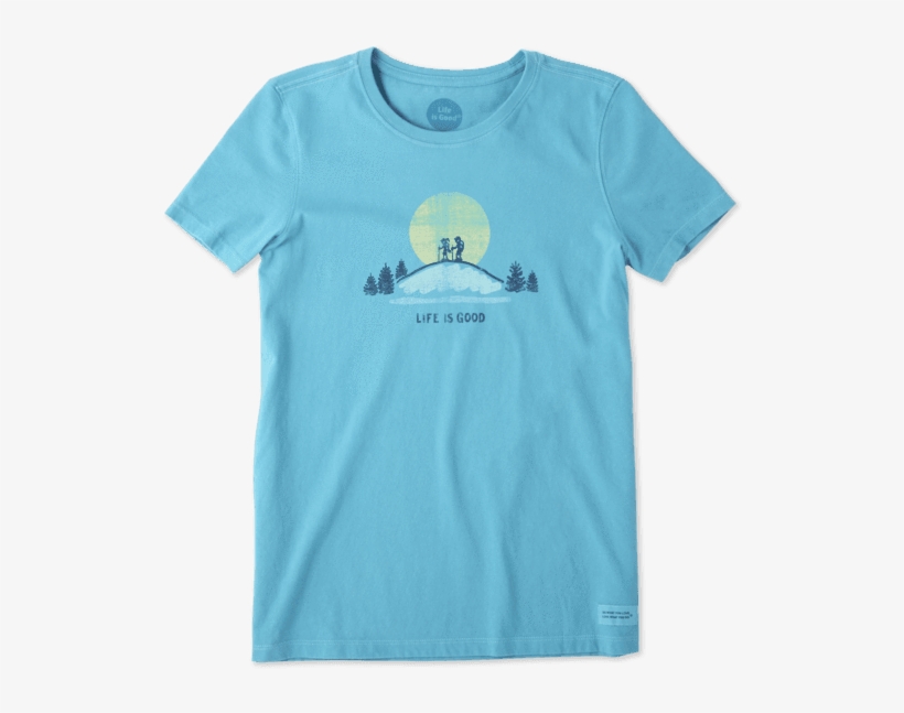 Life Is Good Crusher Ss Hike - Life Is Good, transparent png #6385234