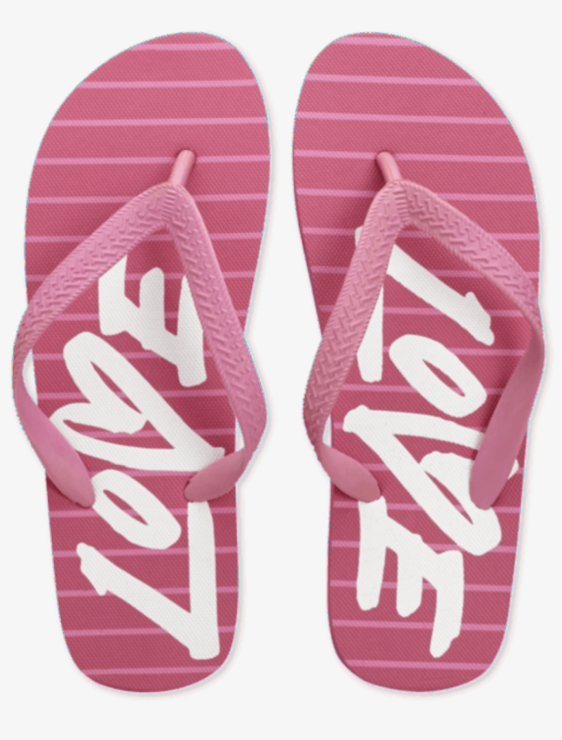 Life Is Good Women's Love Stripe Flip Flop - Life Is Good Women's Love Stripe Flip Flops, transparent png #6385456